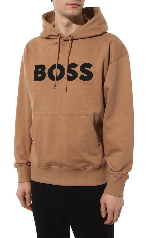 фото Хлопковое худи boss