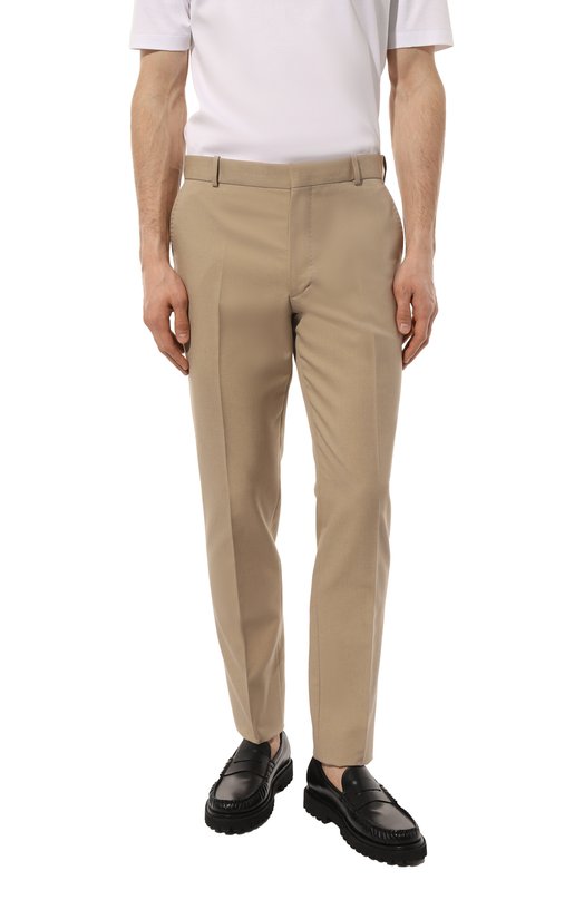 фото Хлопковые брюки alexander mcqueen