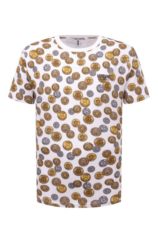 фото Хлопковая футболка moschino
