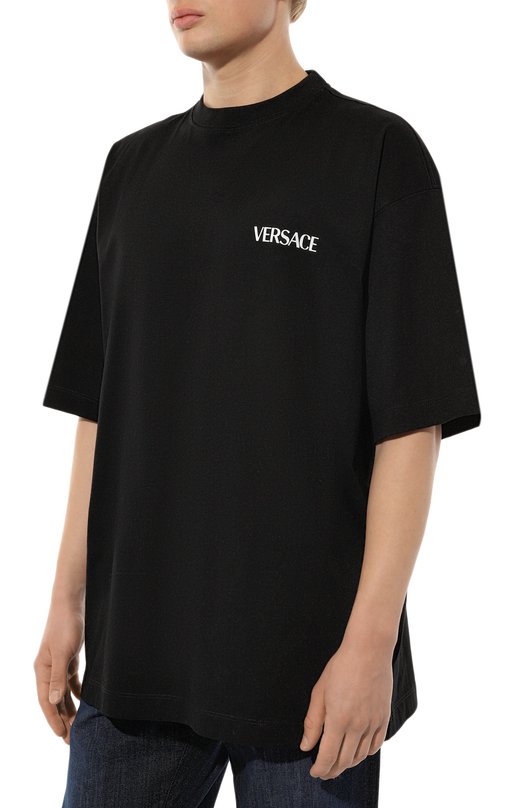 фото Хлопковая футболка versace