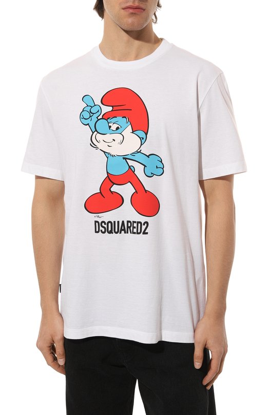 фото Хлопковая футболка dsquared2
