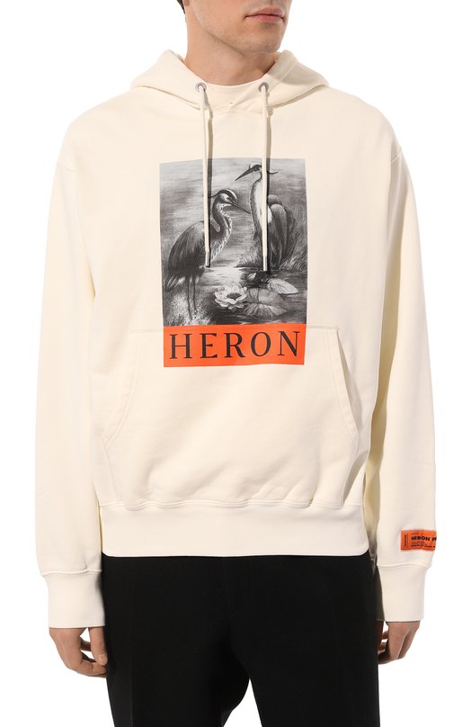 фото Хлопковое худи heron preston