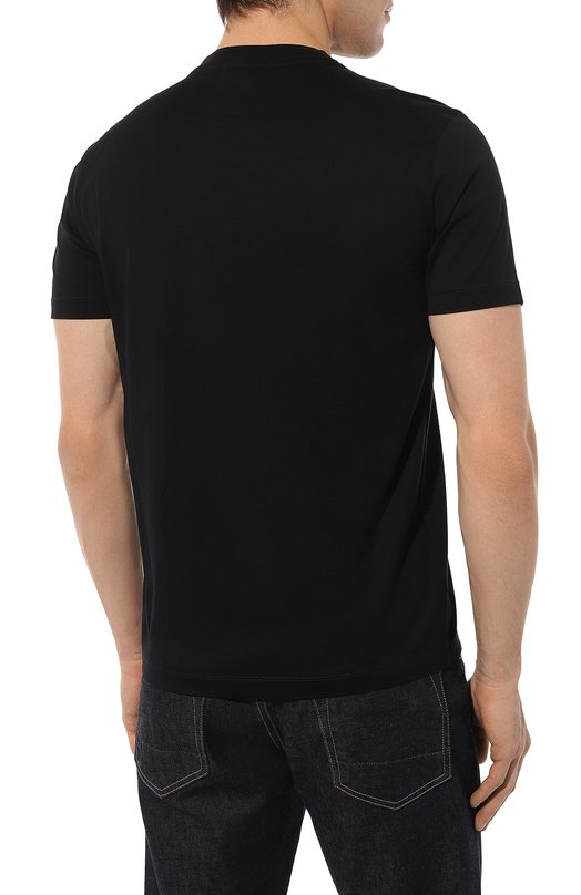 фото Хлопковая футболка emporio armani