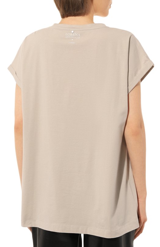 фото Хлопковая футболка lorena antoniazzi