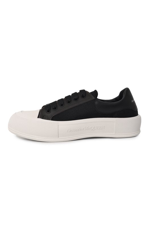 фото Текстильные кеды deck plimsoll alexander mcqueen