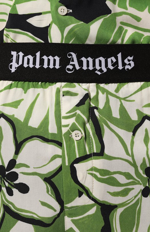 фото Шорты из вискозы palm angels