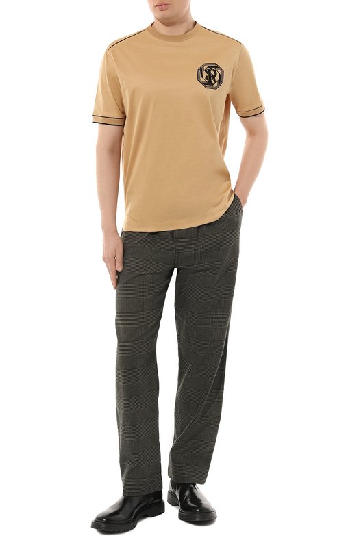 фото Хлопковая футболка stefano ricci