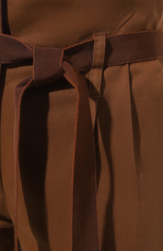 фото Хлопковые брюки alberta ferretti