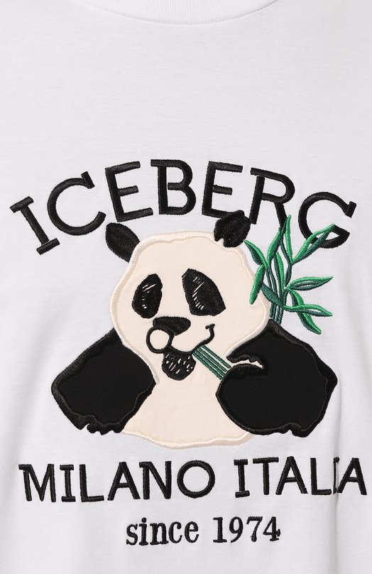 фото Хлопковая футболка iceberg