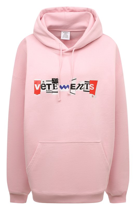 фото Хлопковое худи vetements