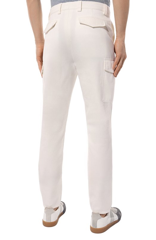 фото Хлопковые брюки-карго brunello cucinelli
