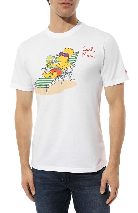 фото Хлопковая футболка mc2 saint barth