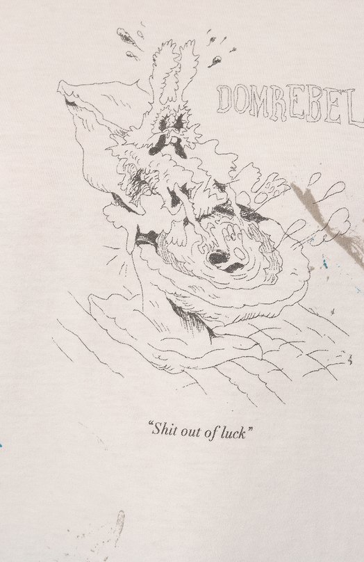 фото Хлопковая футболка domrebel