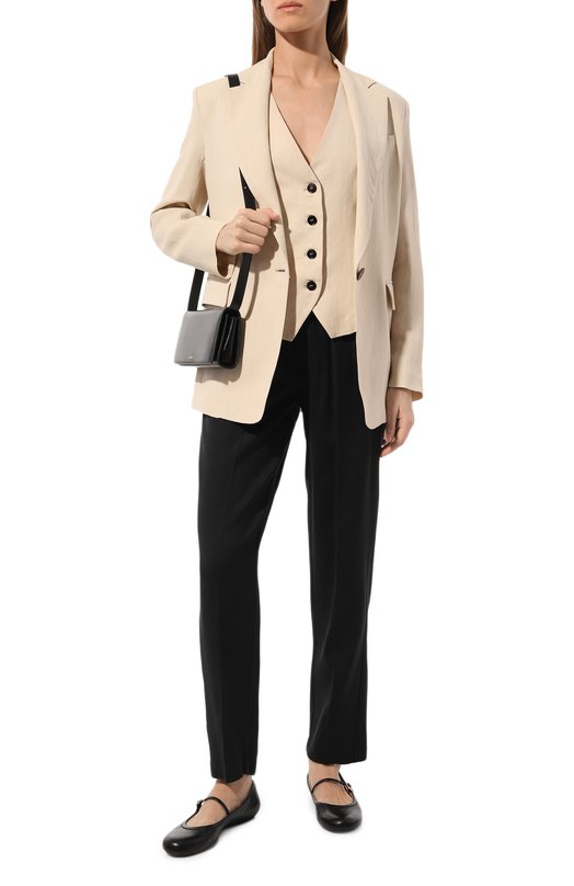 фото Брюки из вискозы и хлопка forte_forte