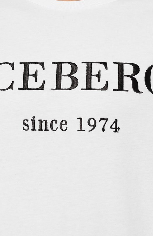 фото Хлопковая футболка iceberg