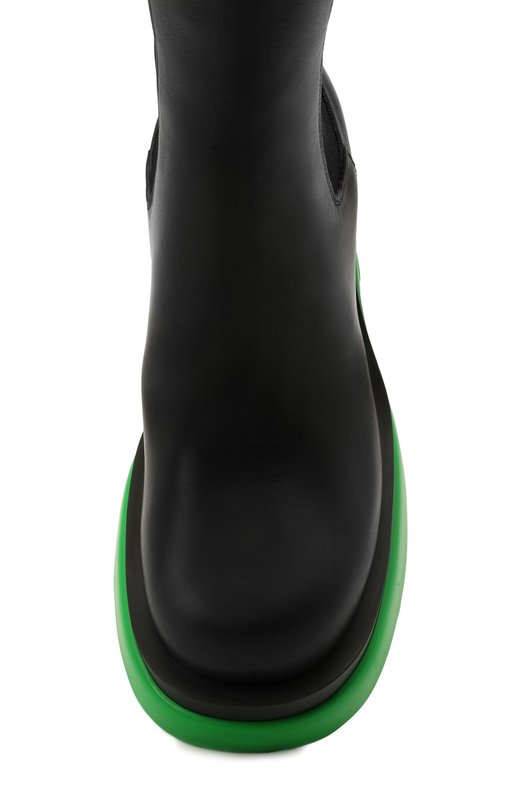 фото Кожаные сапоги bottega veneta