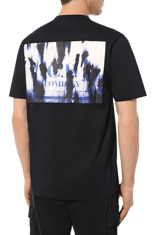 фото Хлопковая футболка c.p. company