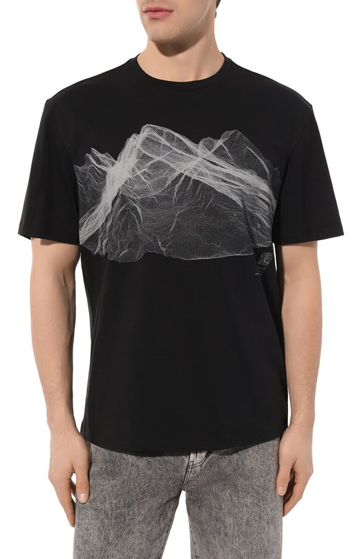 фото Хлопковая футболка parajumpers