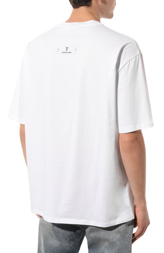 фото Хлопковая футболка diego venturino