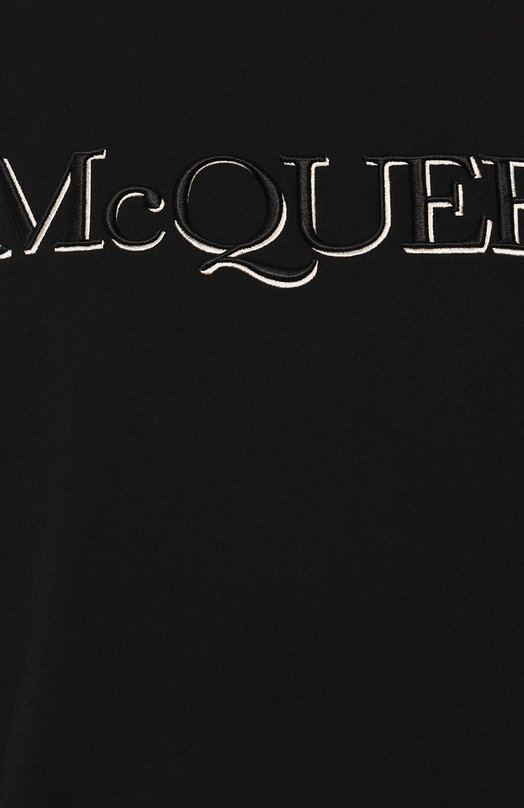 фото Хлопковая футболка alexander mcqueen