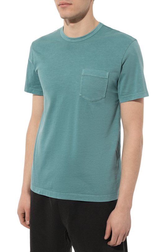 фото Хлопковая футболка james perse