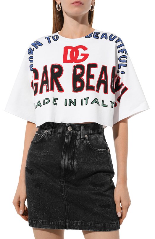 фото Хлопковая футболка dolce & gabbana