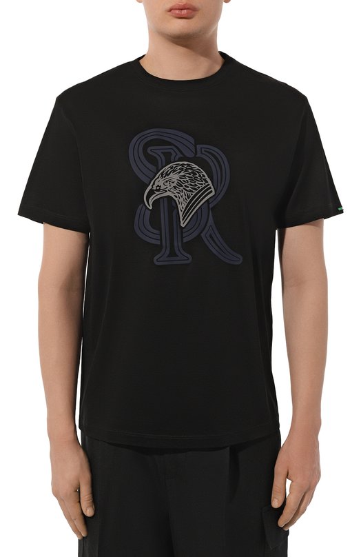 фото Хлопковая футболка stefano ricci