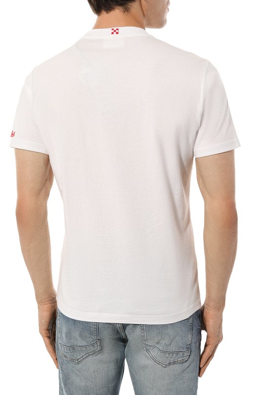 фото Хлопковая футболка mc2 saint barth