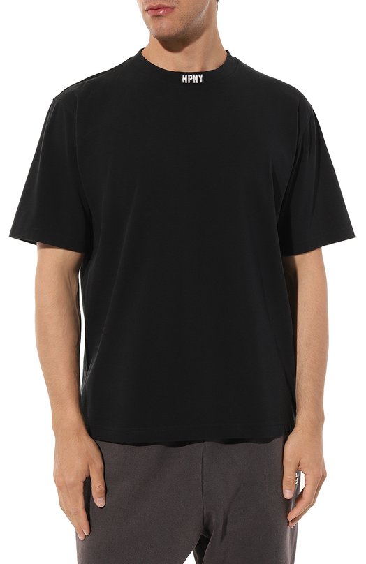 фото Хлопковая футболка heron preston