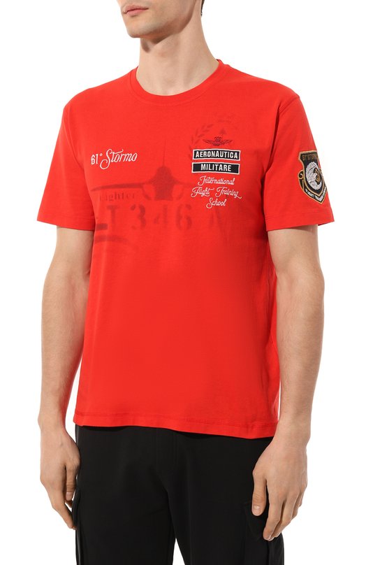 фото Хлопковая футболка aeronautica militare