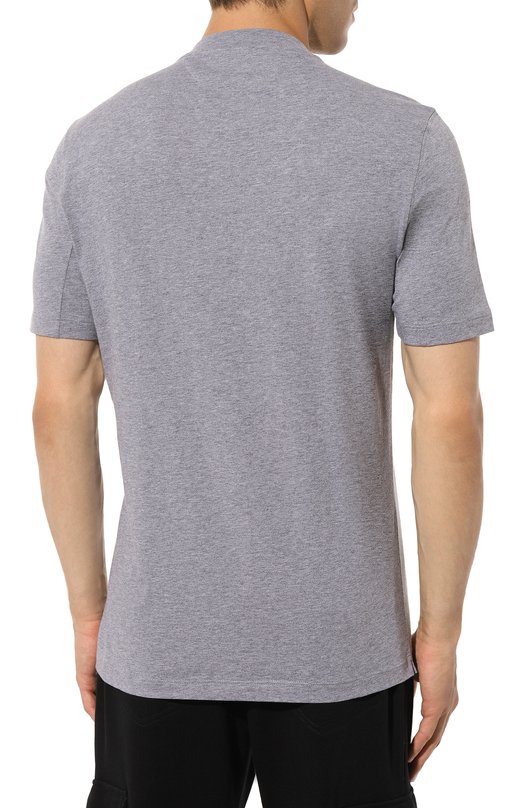 фото Хлопковая футболка brunello cucinelli