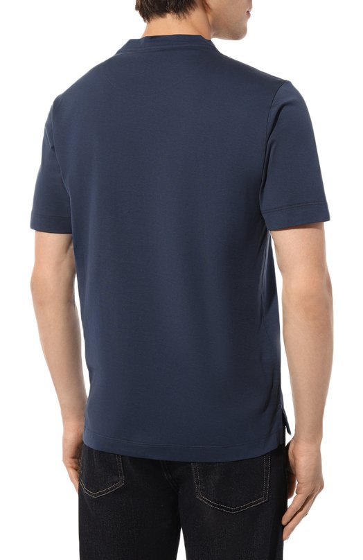 фото Хлопковая футболка canali