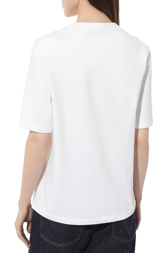 фото Хлопковая футболка jil sander