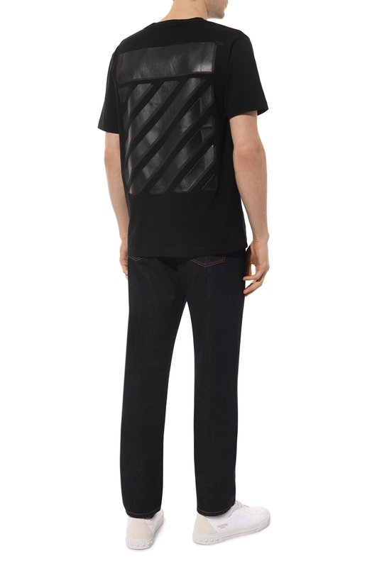 фото Хлопковая футболка off-white