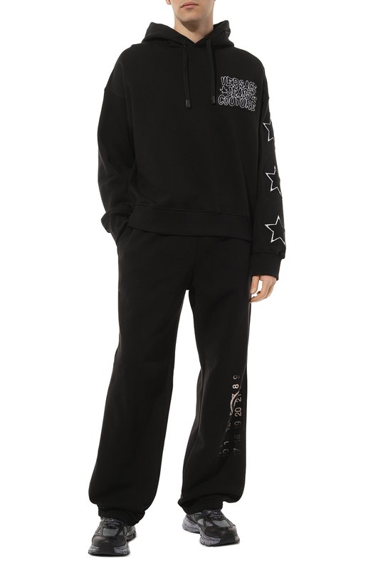 фото Хлопковое худи versace jeans couture