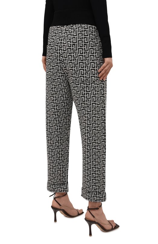 фото Хлопковые брюки balmain