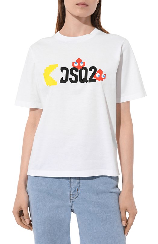 фото Хлопковая футболка dsquared2