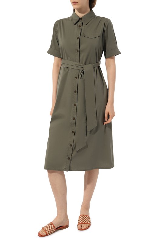 фото Хлопковое платье pietro brunelli