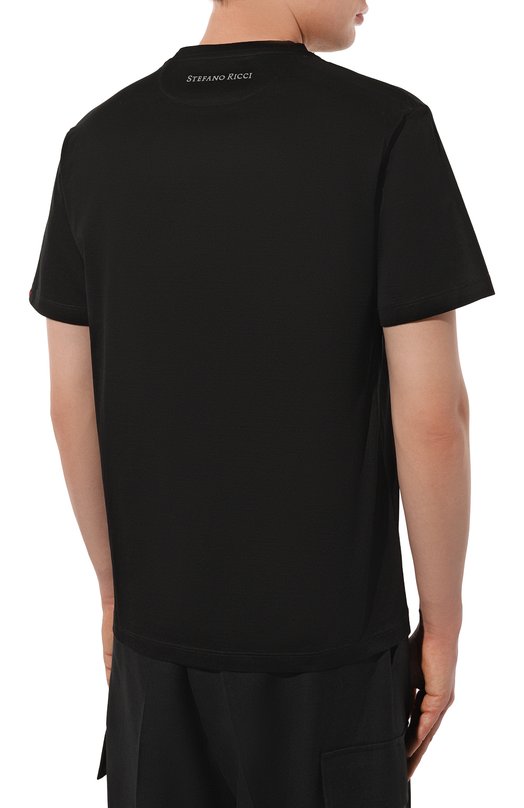 фото Хлопковая футболка stefano ricci