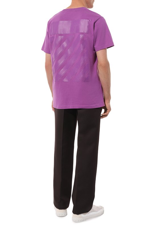 фото Хлопковая футболка off-white