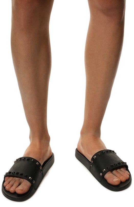 фото Шлепанцы rockstud valentino