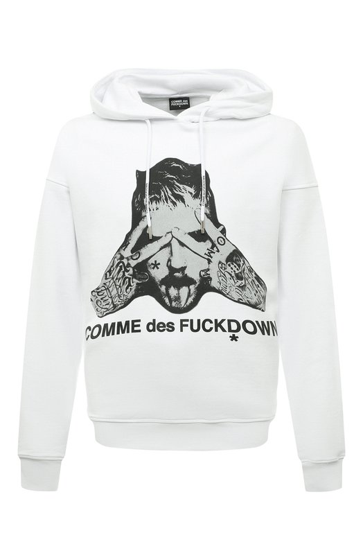 фото Хлопковое худи comme des fuckdown