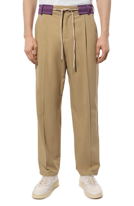 фото Хлопковые брюки palm angels