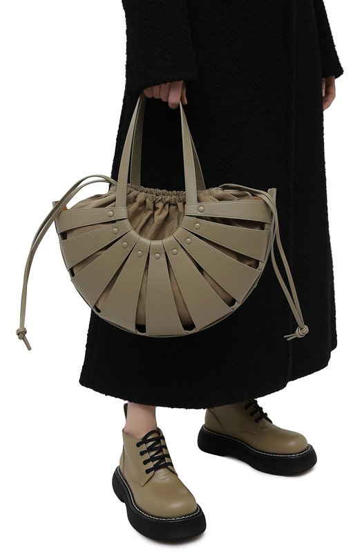 фото Сумка shell medium bottega veneta