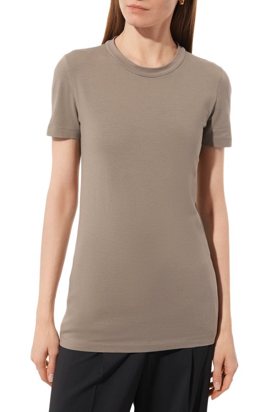 фото Хлопковая футболка brunello cucinelli