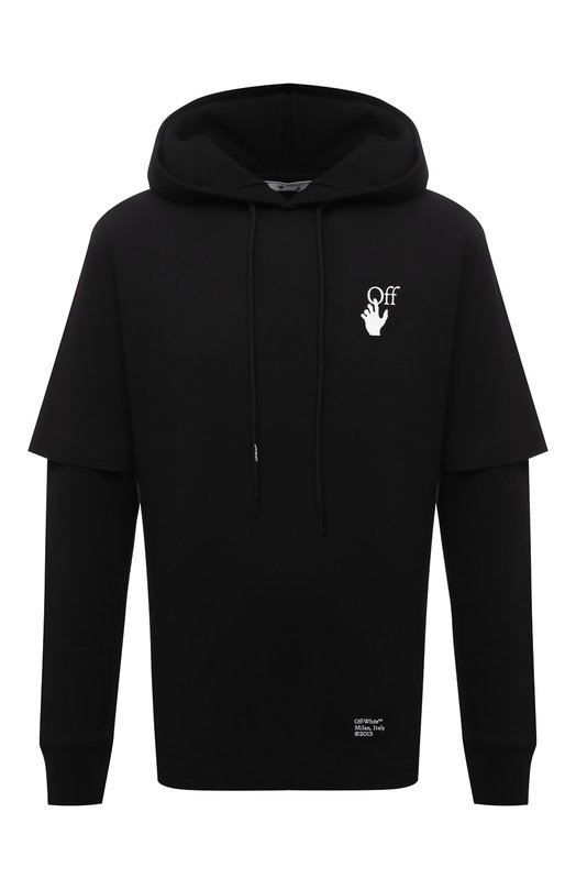 фото Хлопковое худи off-white