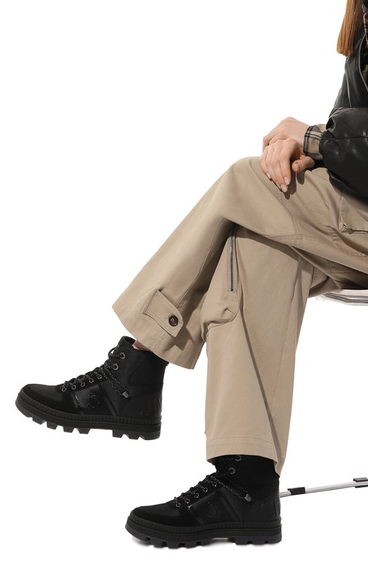 фото Комбинированные ботинки normandy jimmy choo