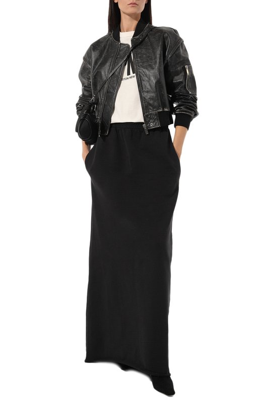 фото Хлопковая футболка heron preston