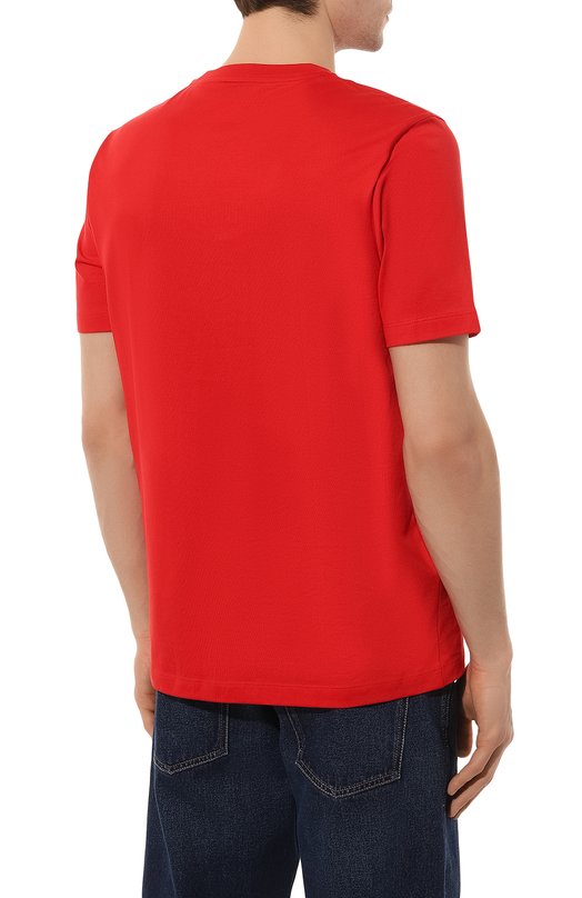 фото Хлопковая футболка boss