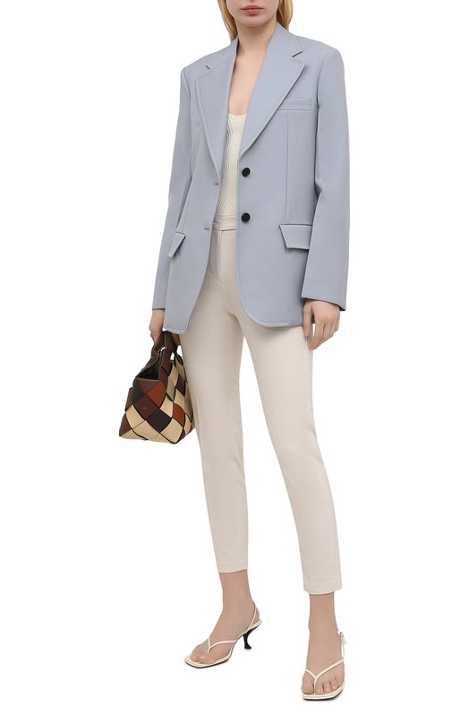 фото Хлопковые брюки brunello cucinelli